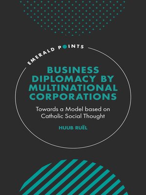 cover image of Business Diplomacy by Multinational Corporations